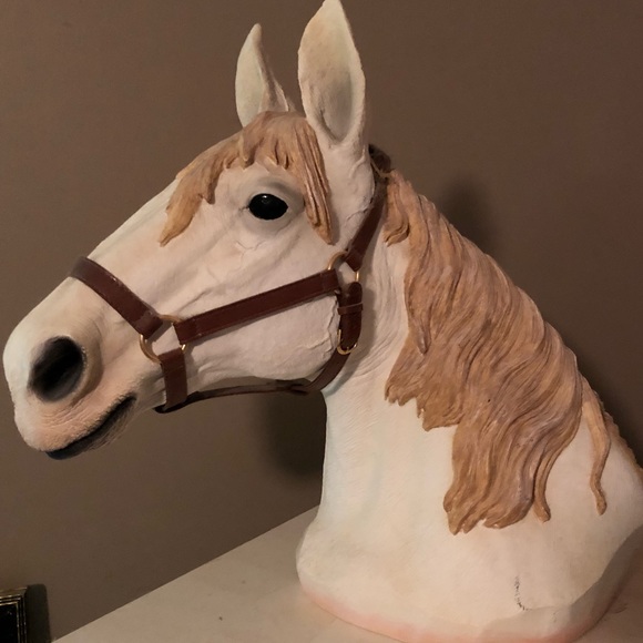 Horse Head Statue